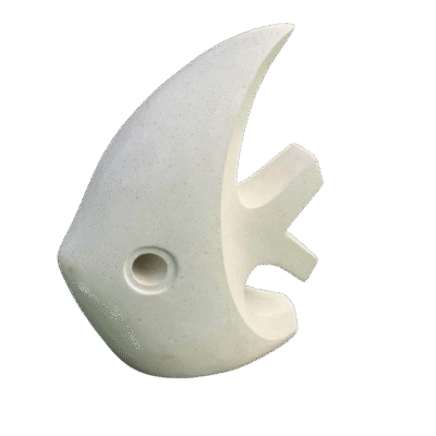 POISSON TERRAZZO BLANC